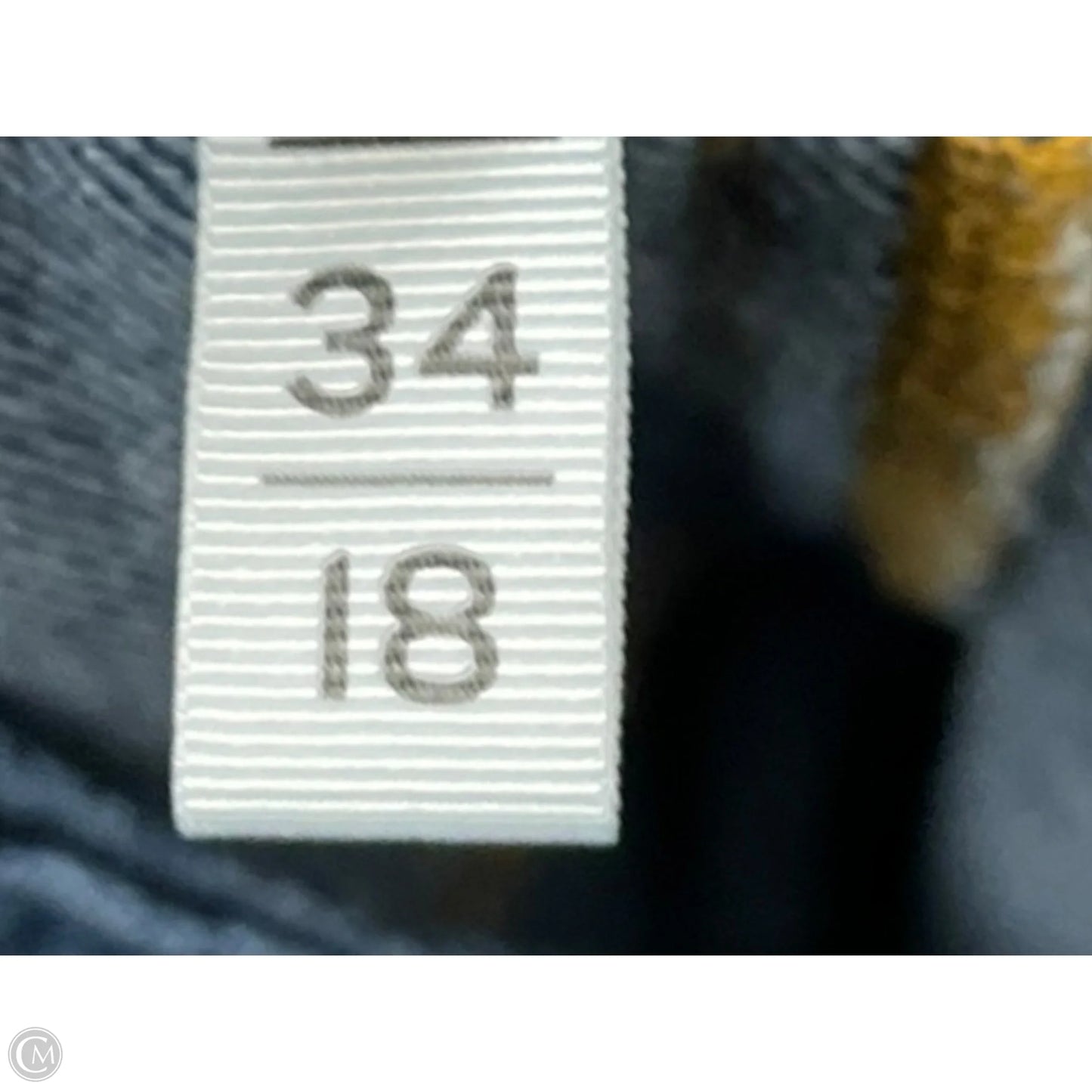 Jeans Flared By Loft In Blue Denim, Size: 18
