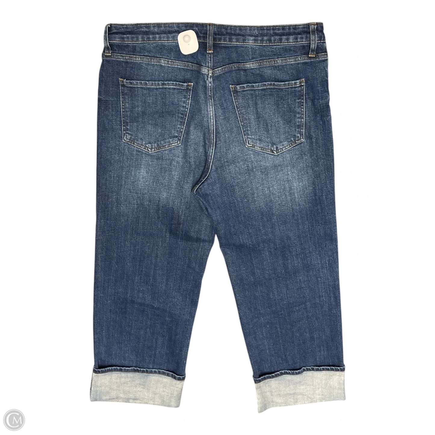Jeans Wide Leg By Kut In Blue Denim, Size: 14
