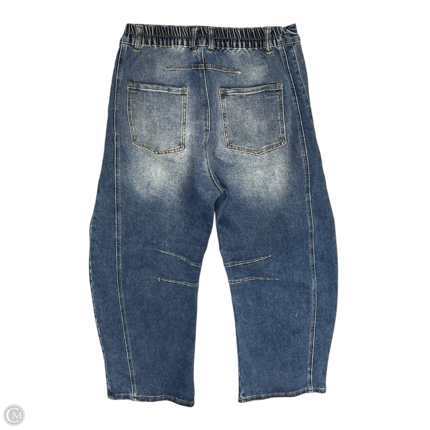 Jeans Straight By Clothes Mentor In Blue Denim, Size: L
