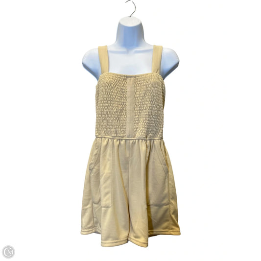Romper By Clothes Mentor In Yellow, Size: L