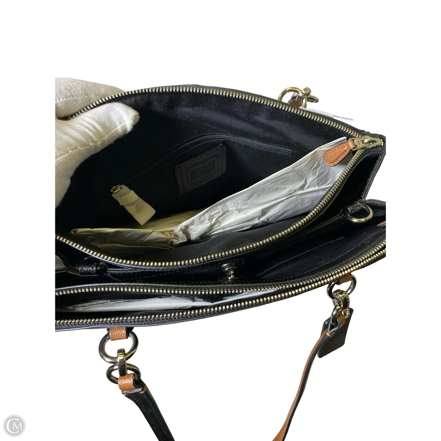 Handbag Designer By Coach, Size: Large