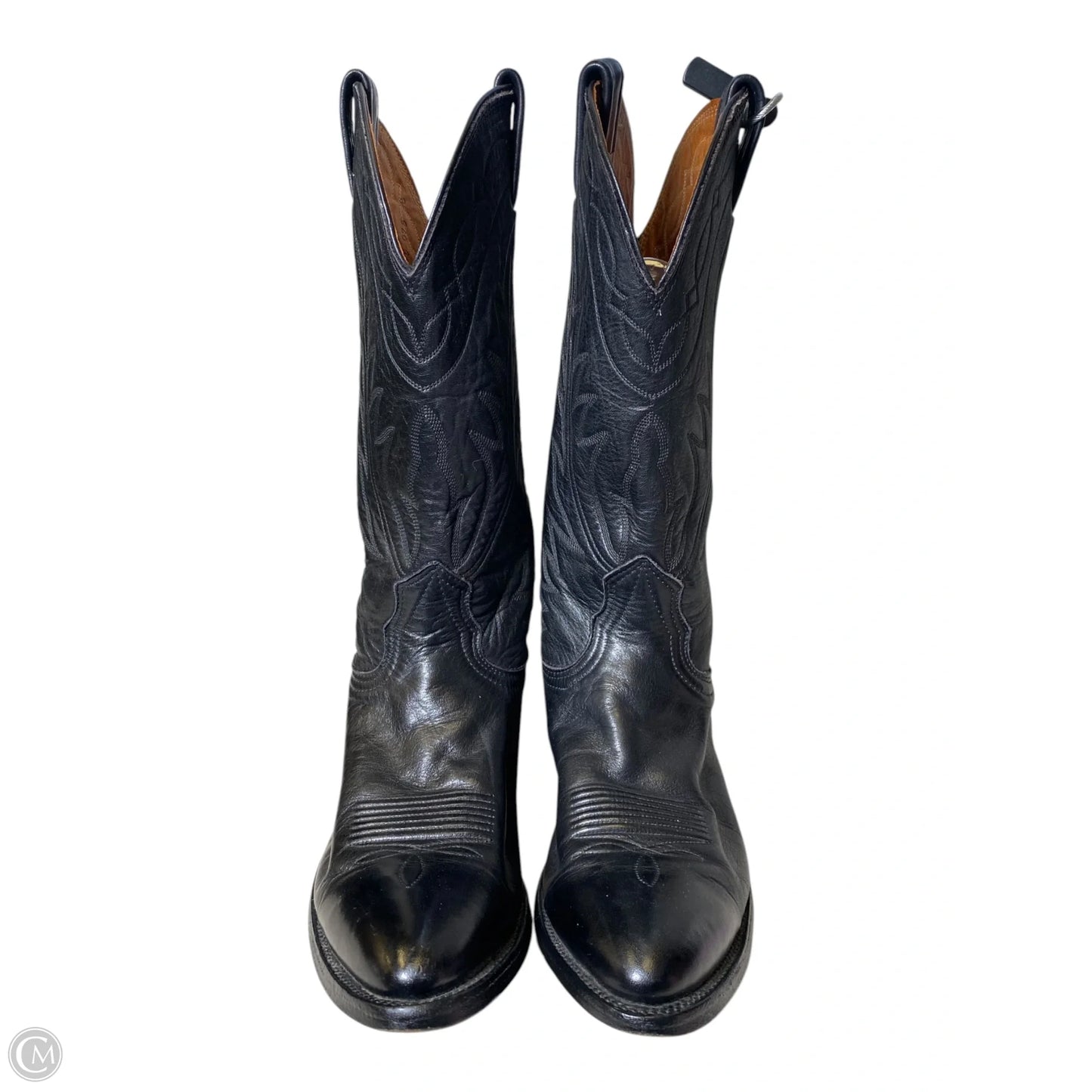 Boots Western By Clothes Mentor In Black, Size: 8