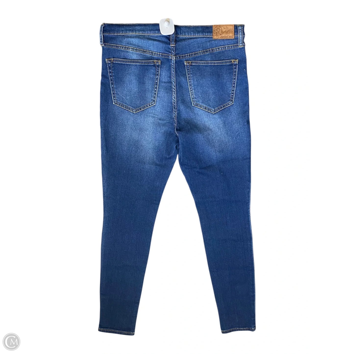 Jeans Skinny By Johnny Was In Blue, Size: 8