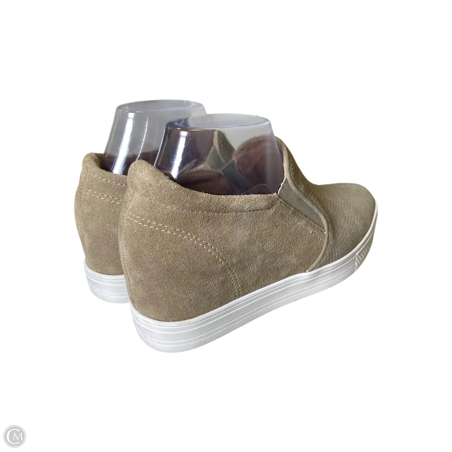 Shoes Heels Wedge By Caslon In Taupe, Size: 8