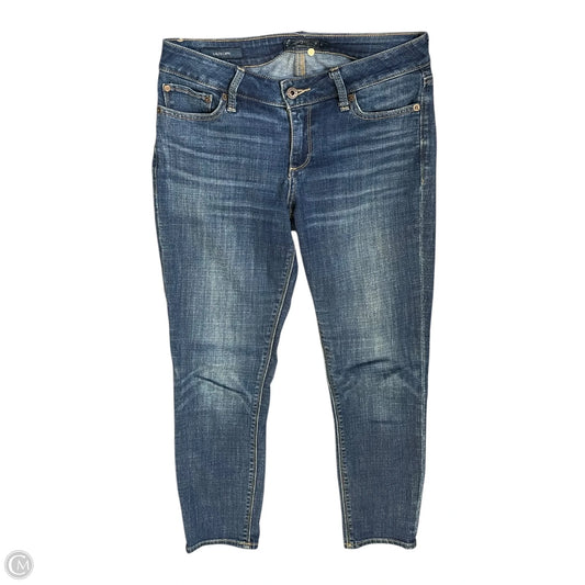 Jeans Skinny By Lucky Brand In Blue Denim, Size: 6