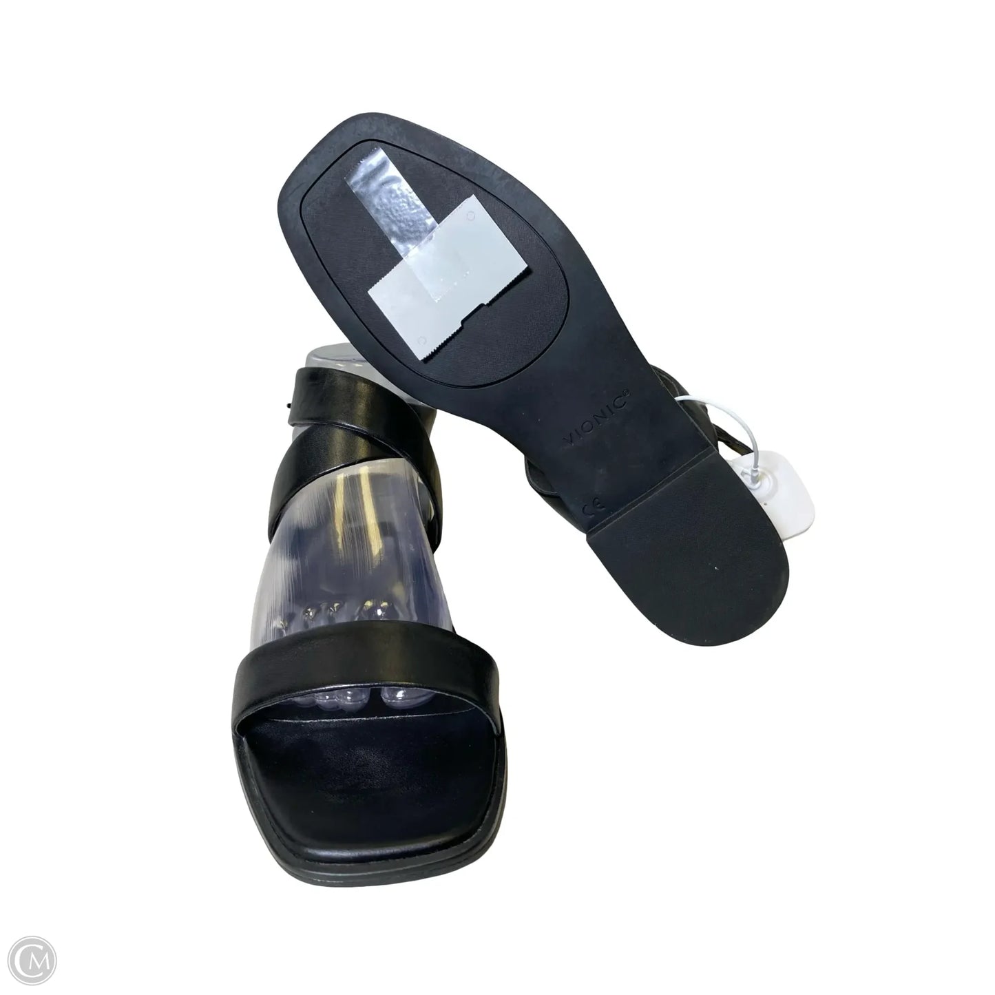 Sandals Flats By Vionic In Black, Size: 9