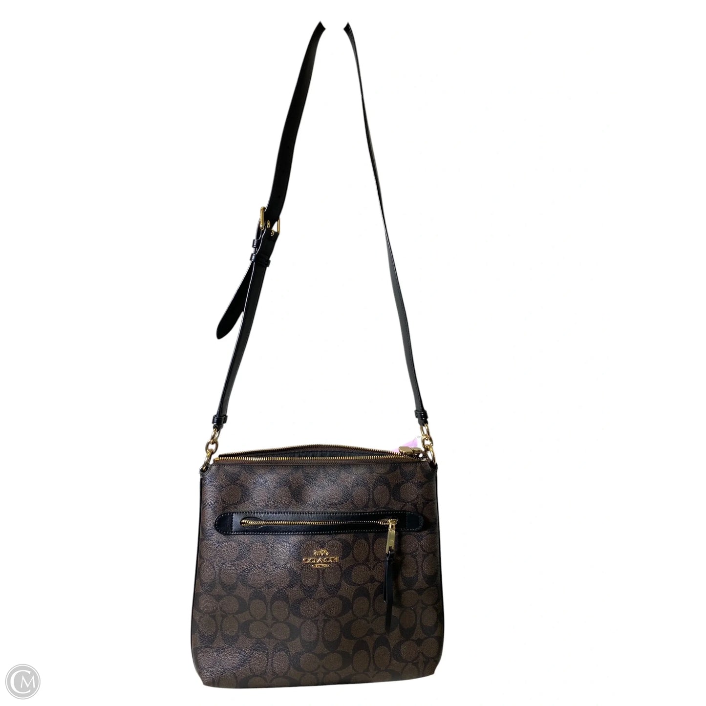 Crossbody Designer By Coach, Size: Large