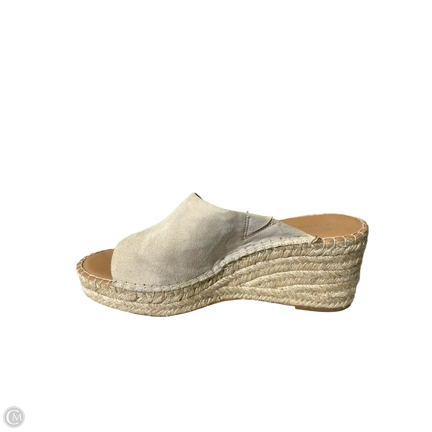 Shoes Heels Wedge By Preston And New York In Beige, Size: 9.5