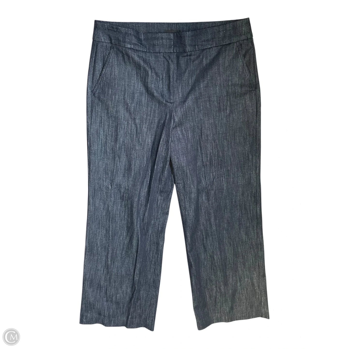 Jeans Wide Leg By Talbots In Blue Denim, Size: 14