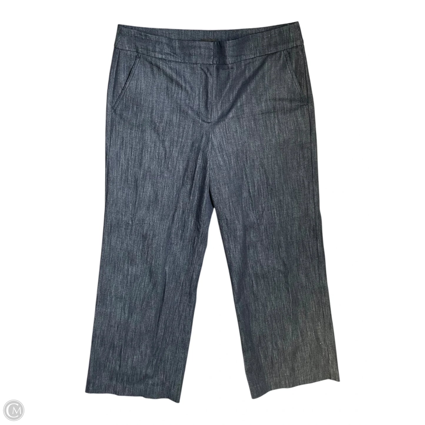 Jeans Wide Leg By Talbots In Blue Denim, Size: 14