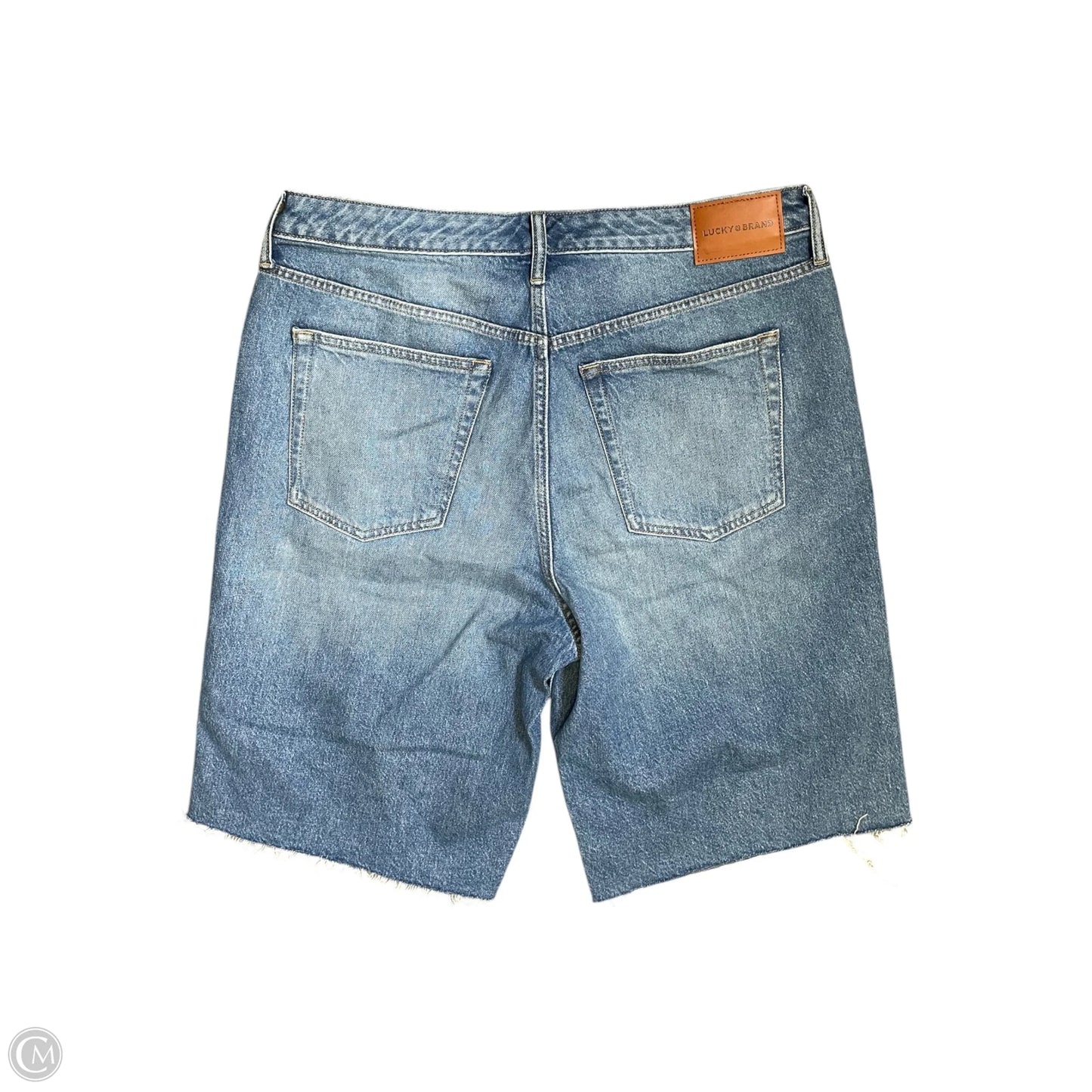 Shorts By Lucky Brand In Blue Denim, Size: 14