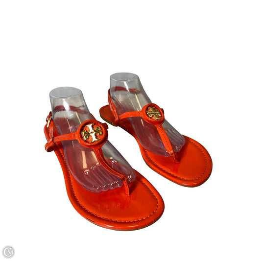 Sandals Designer By Tory Burch In Red, Size: 12