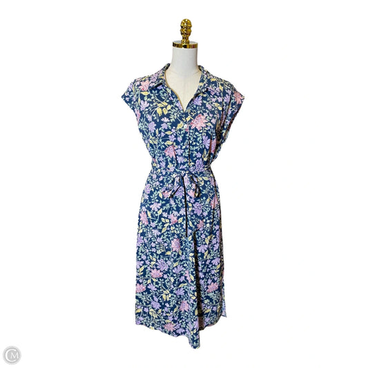 Dress Casual Maxi By Clothes Mentor In Multi-colored, Size: L