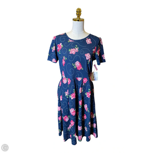 Dress Casual Midi By Lularoe In Multi-colored, Size: Xl
