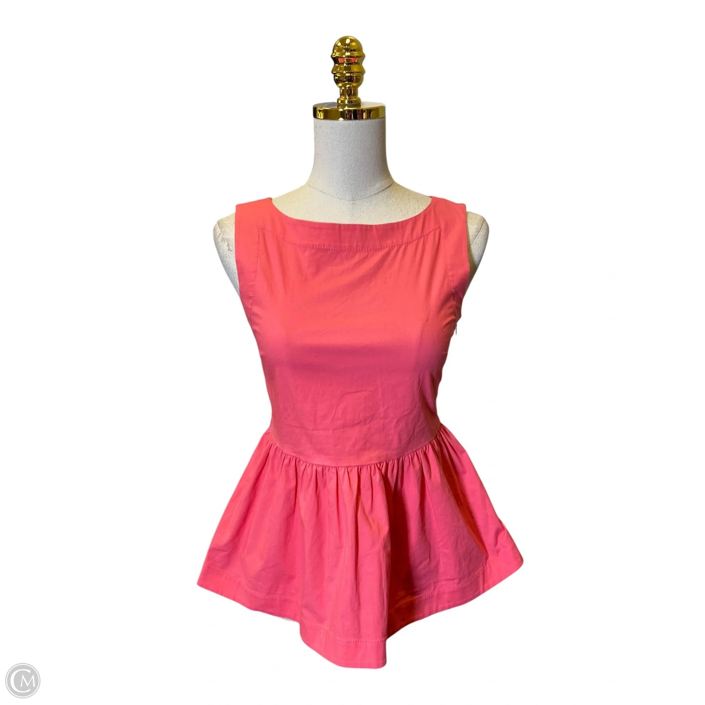 Top Sleeveless Designer By Kate Spade In Pink, Size: Xs