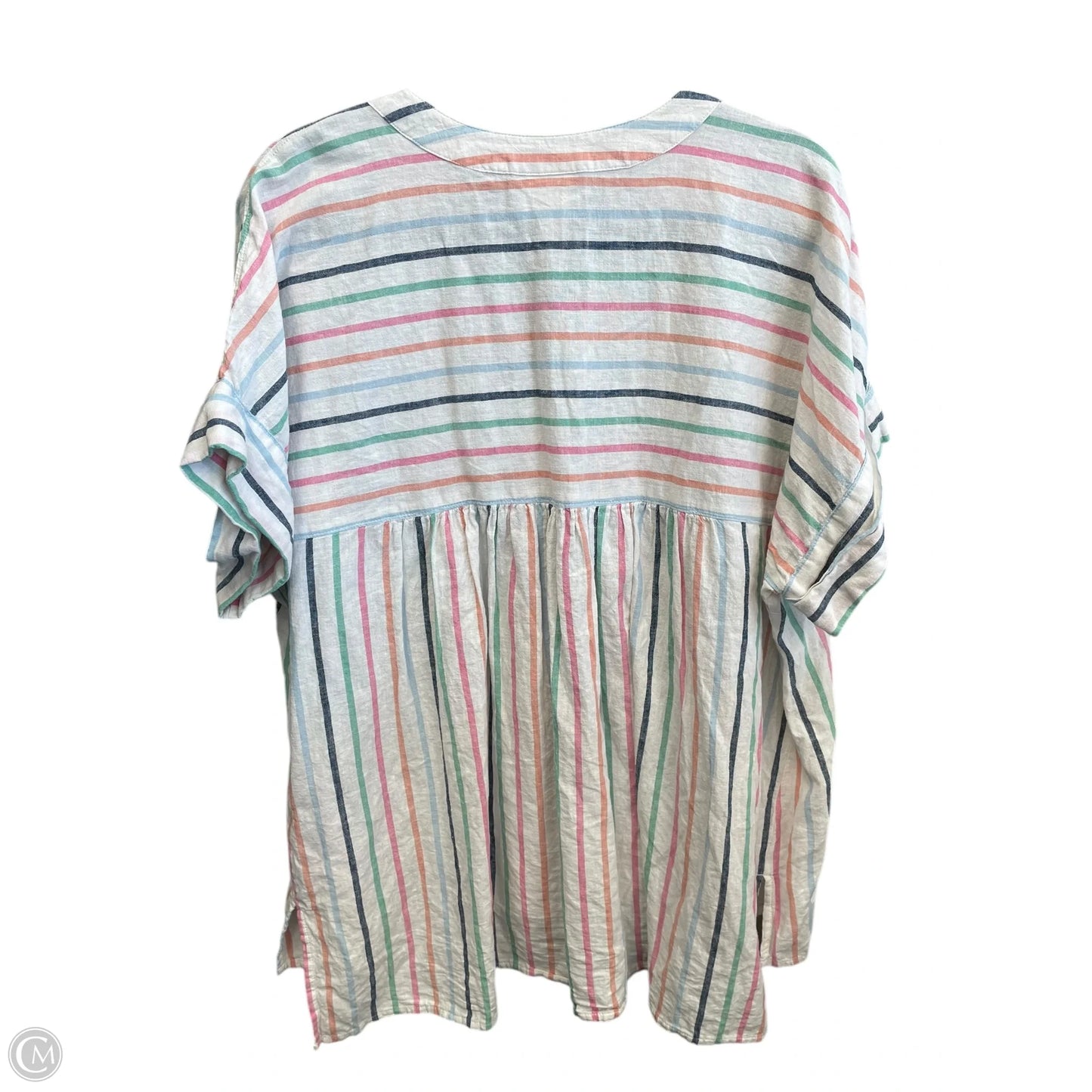 Top Short Sleeve By St Johns Bay In Multi-colored, Size: 1x