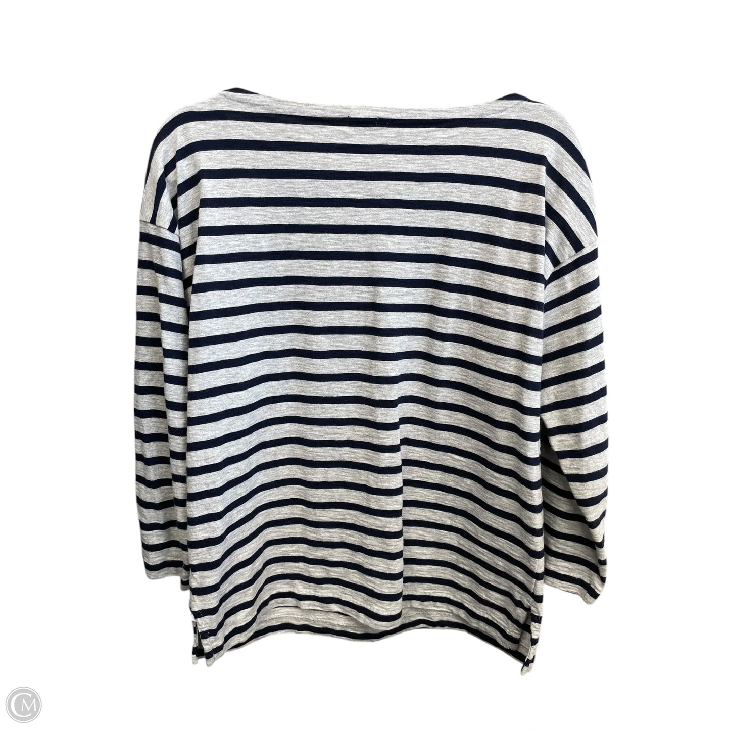 Top Long Sleeve By J. Crew In Multi-colored, Size: M