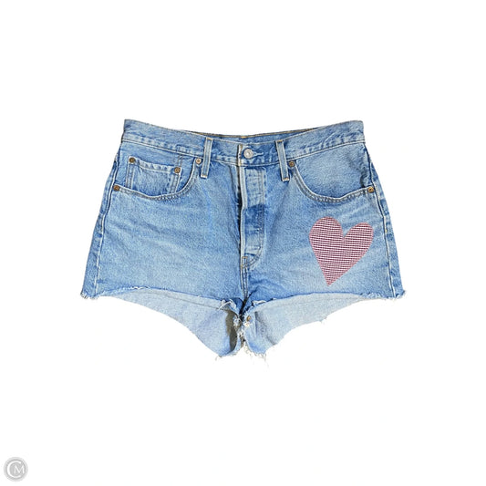 Shorts By Levis In Blue Denim, Size: 12