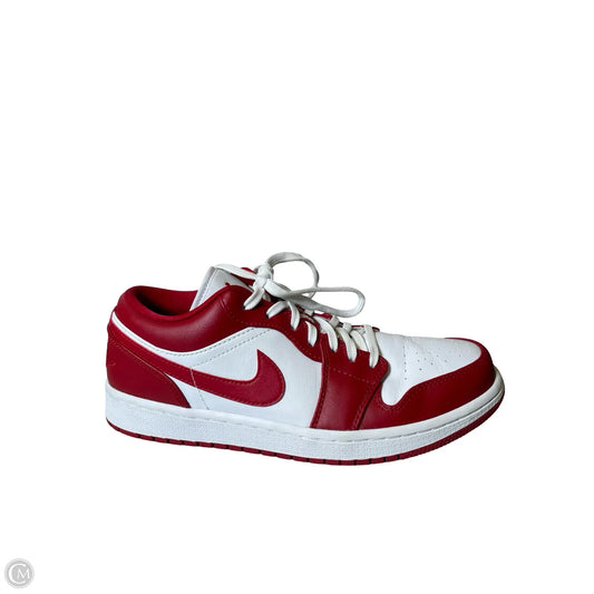 Shoes Athletic By Nike In Red & White, Size: 9.5