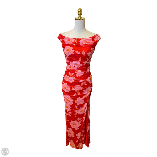 Dress Casual Maxi By Clothes Mentor In Multi-colored, Size: S