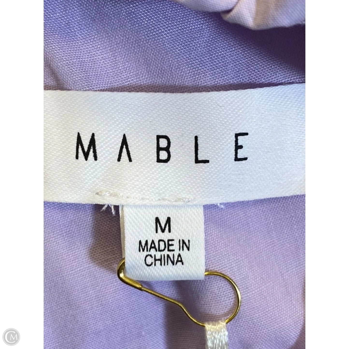 Dress Casual Short By Mable In Purple, Size: M