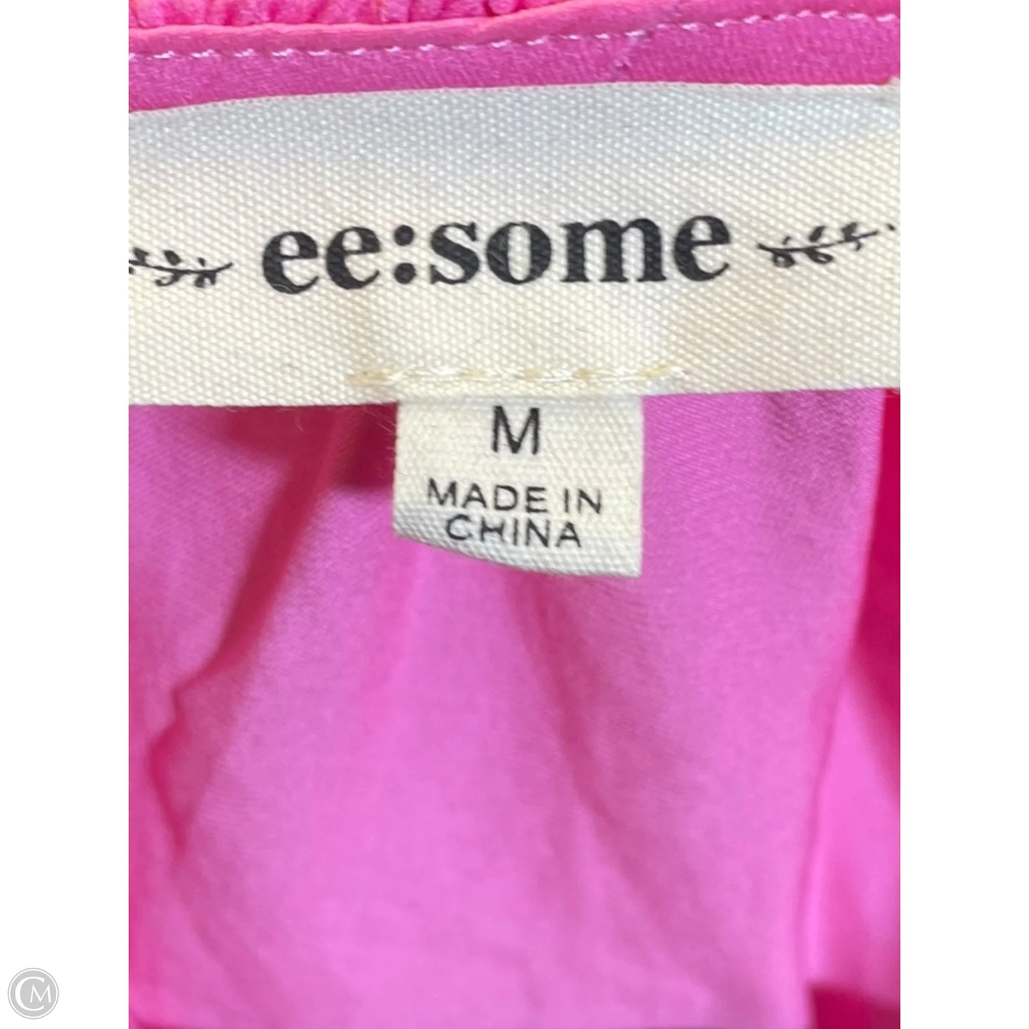 Romper By Ee Some In Pink, Size: M