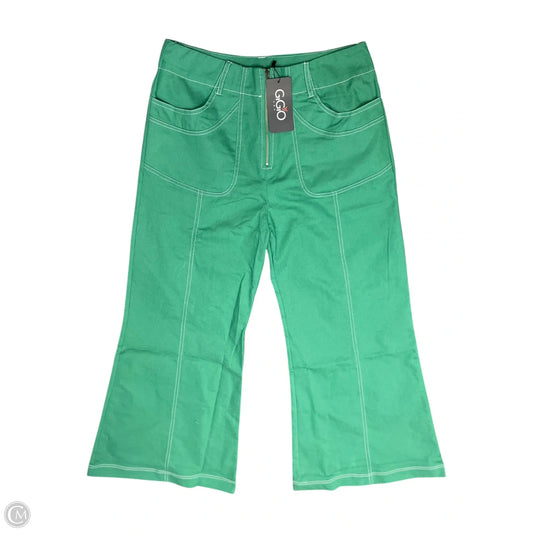 Pants Wide Leg By Gigio In Green, Size: L