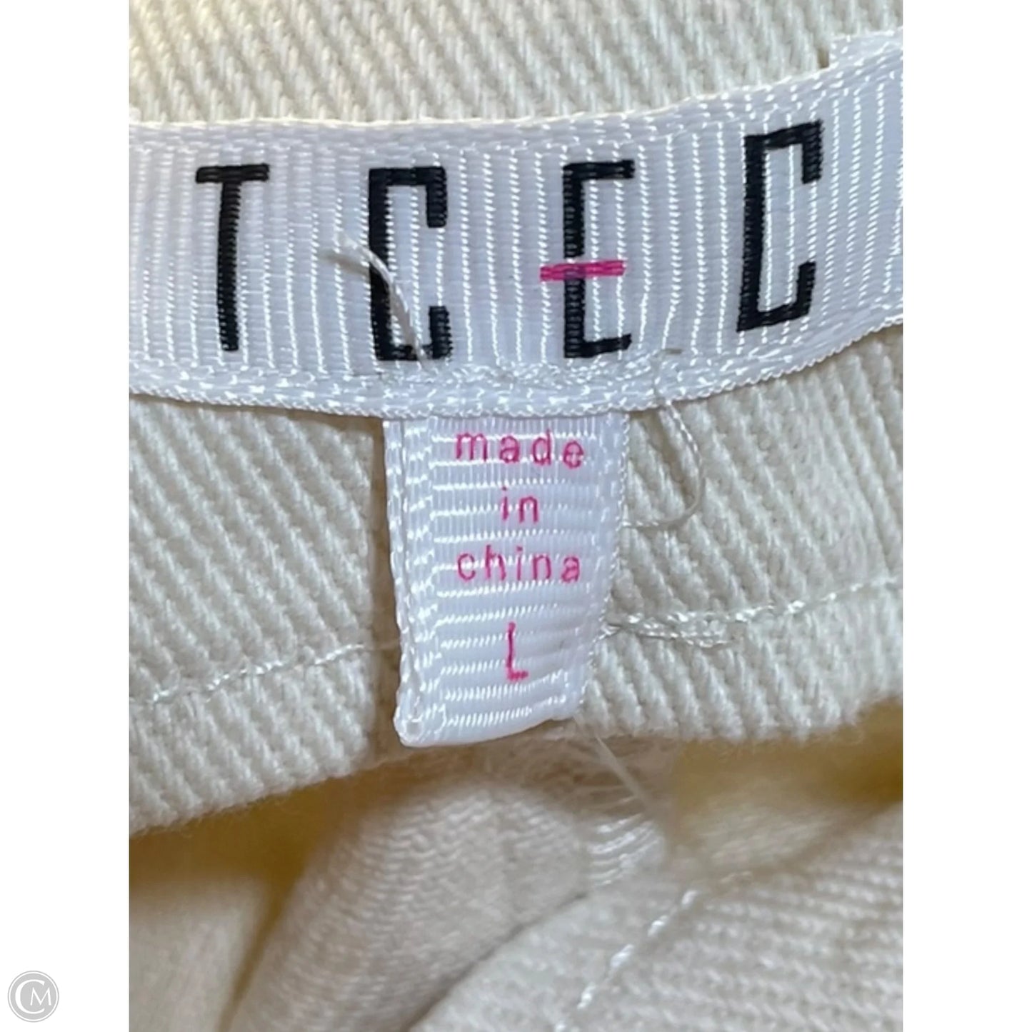 Skirt Mini & Short By Tcec In Beige, Size: L
