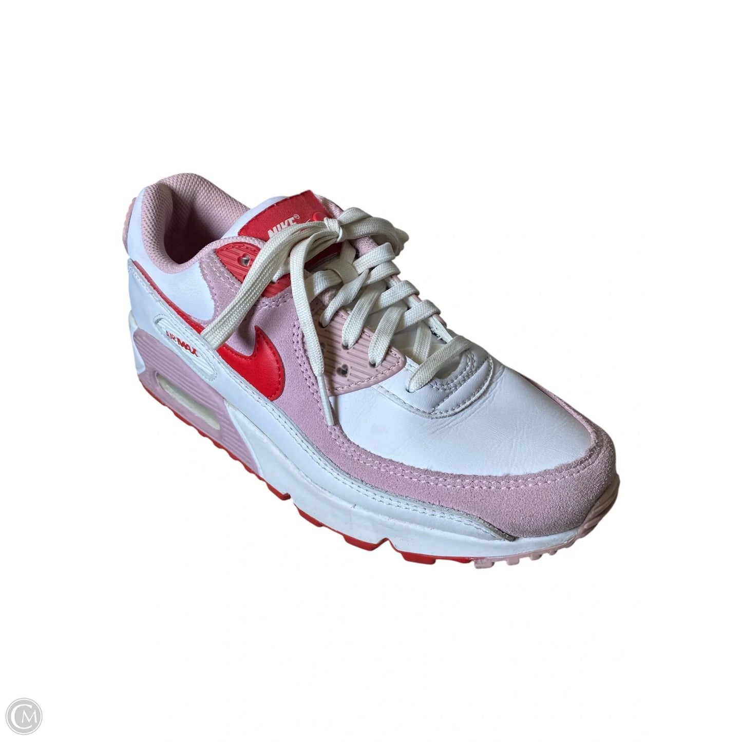 Shoes Athletic By Nike In Pink & Red, Size: 7.5