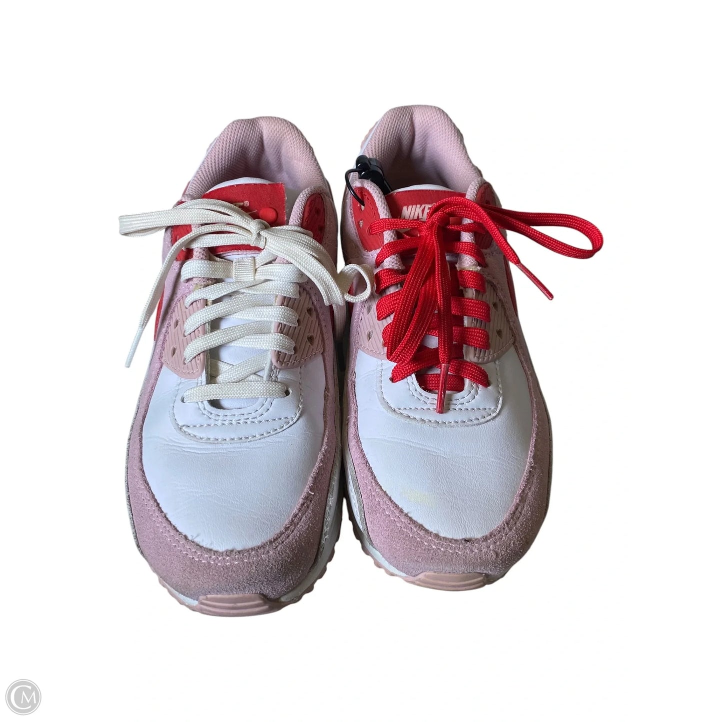 Shoes Athletic By Nike In Pink & Red, Size: 7.5