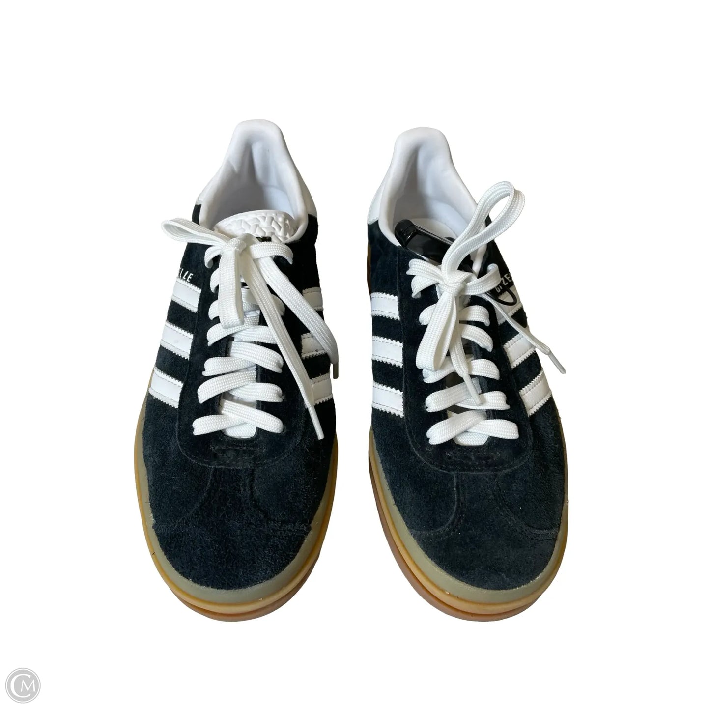Shoes Heels Platform By Adidas In Black & White, Size: 7.5