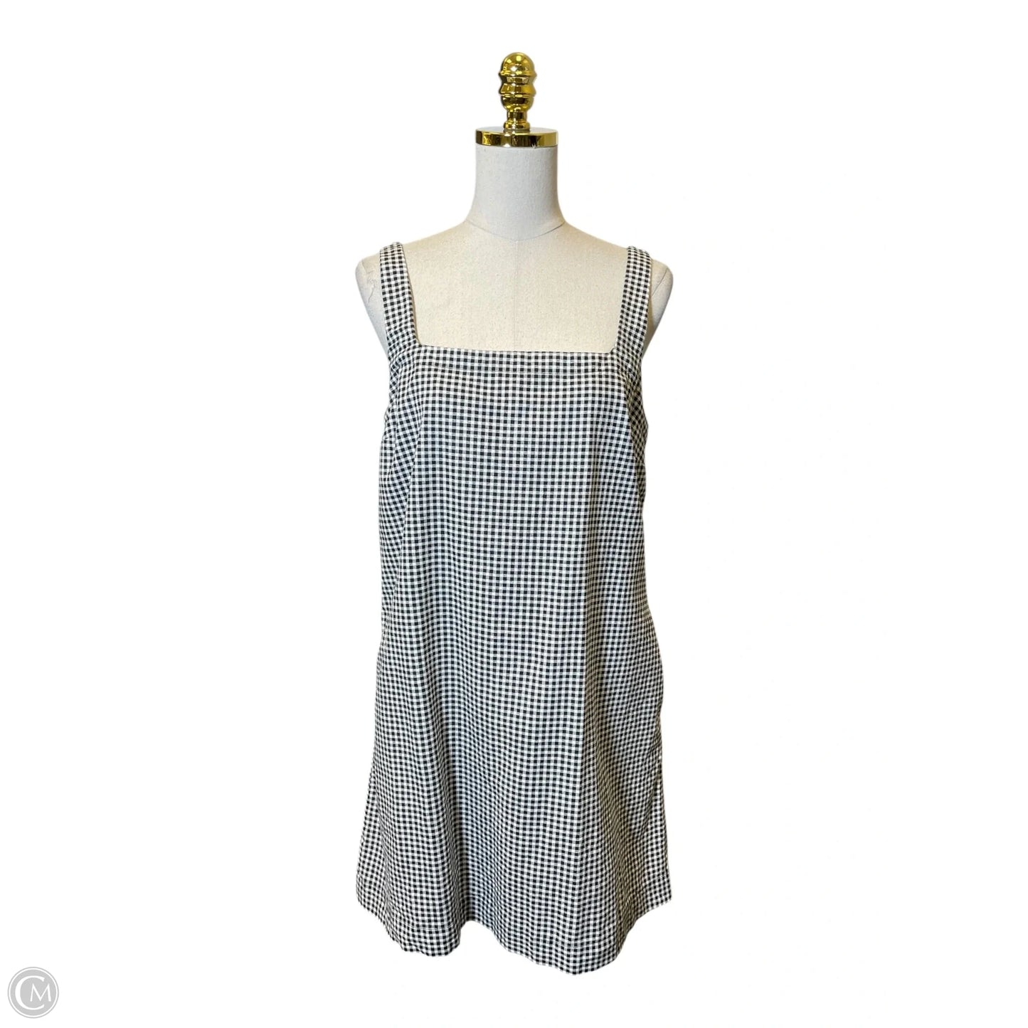 Dress Casual Short By A New Day In Checkered Pattern, Size: M