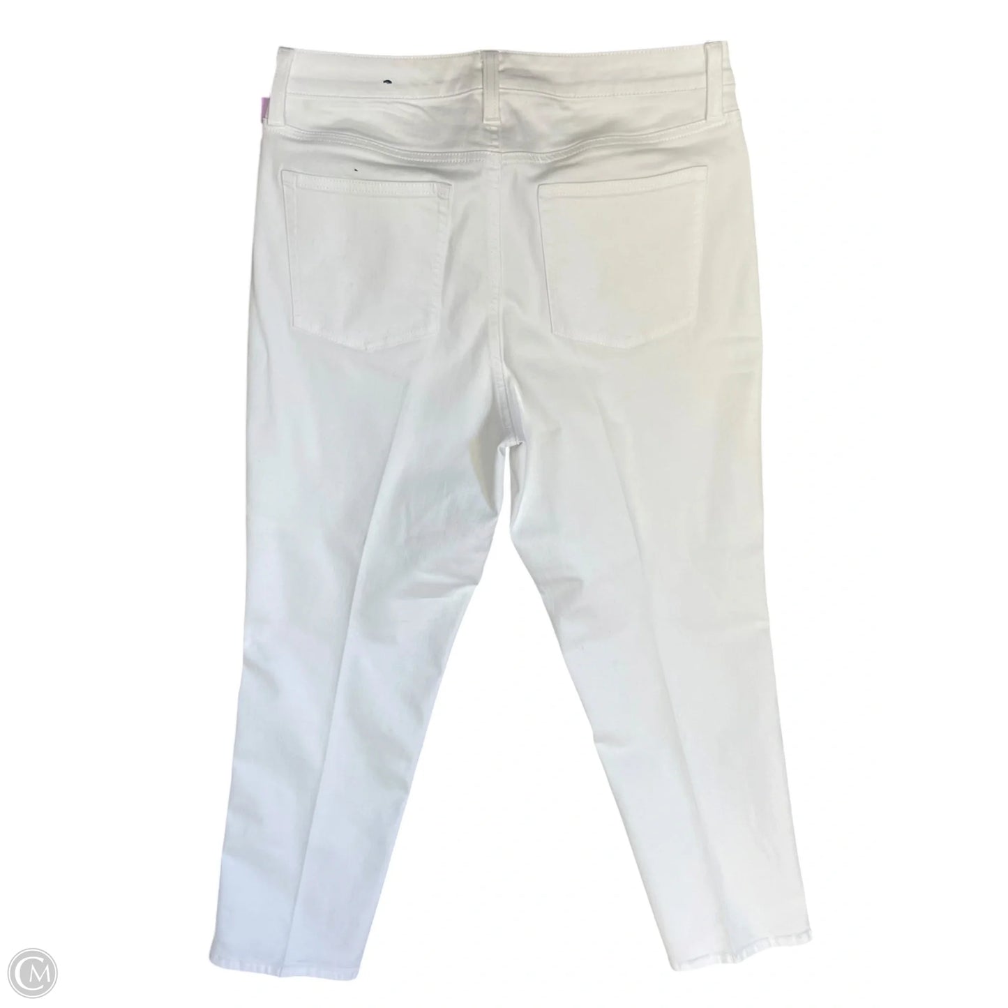 Jeans Straight By Talbots In White, Size: 8