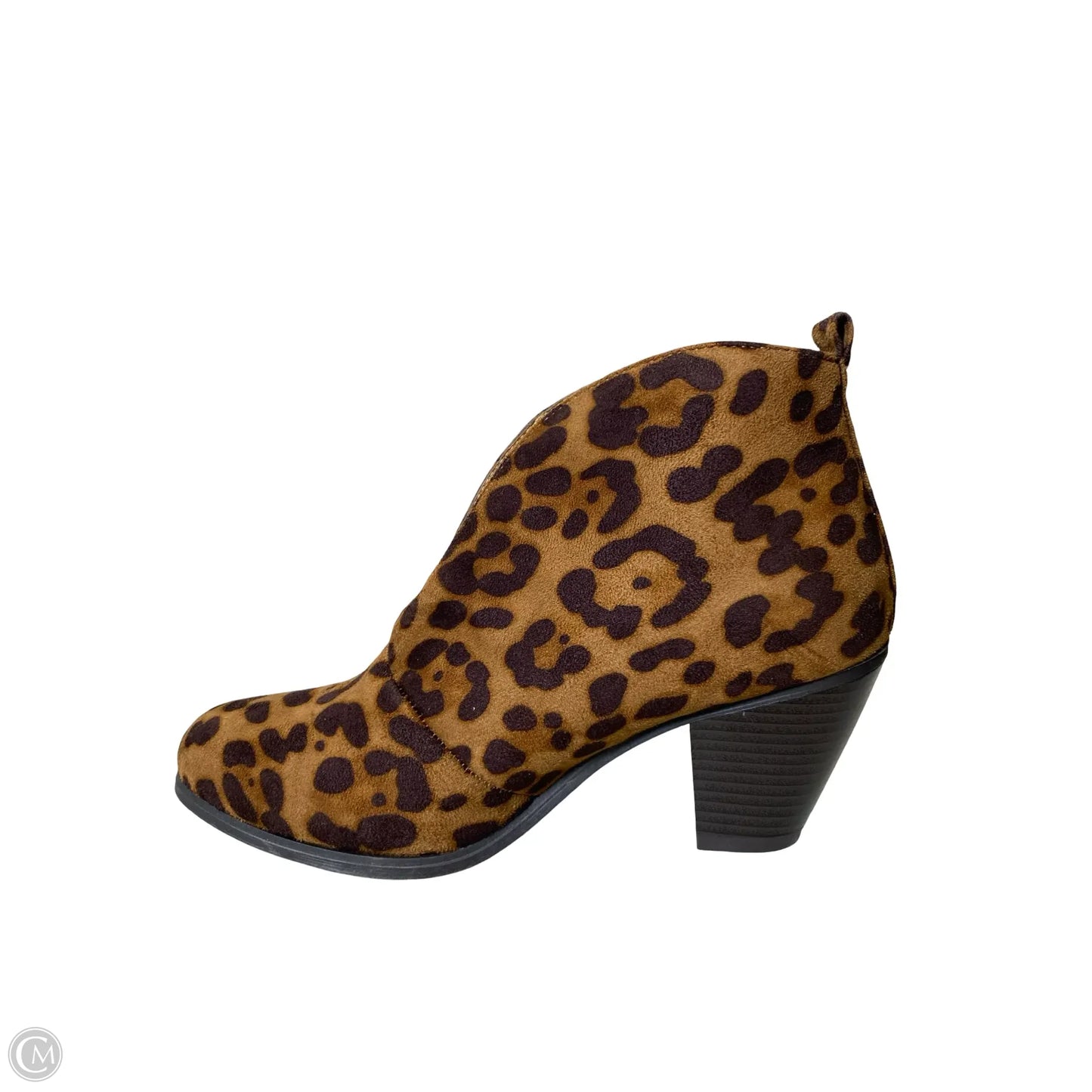 Boots Ankle Heels By Pierre Dumas In Animal Print, Size: 6