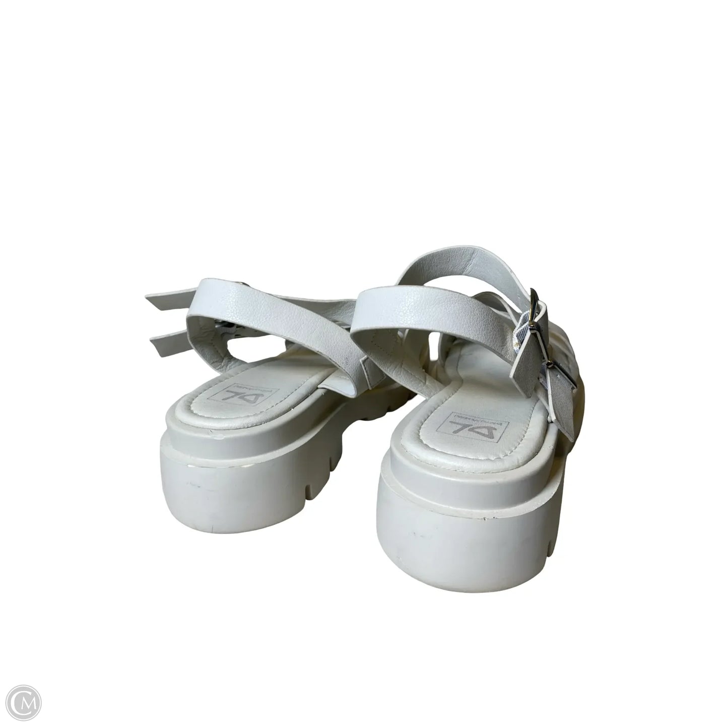 Shoes Heels Platform By Clothes Mentor In Cream, Size: 9