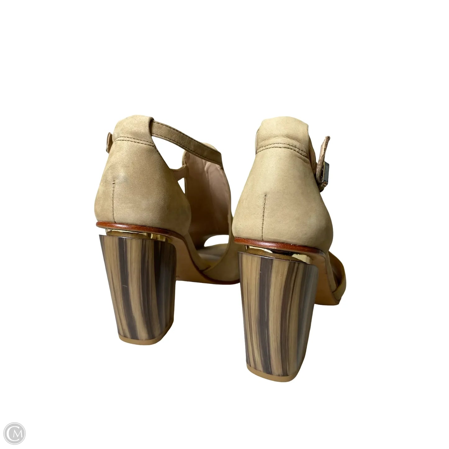Boots Ankle Heels By Antonio Melani In Beige, Size: 6