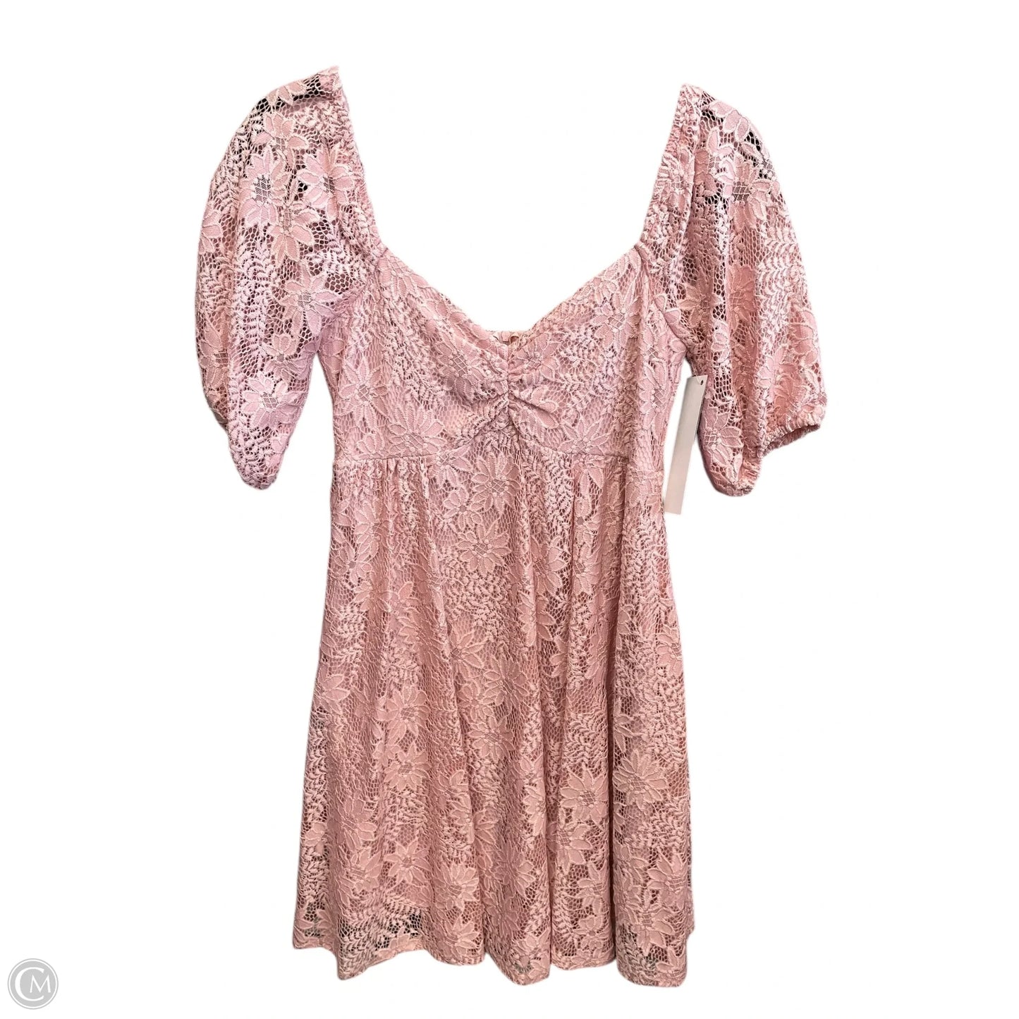 Dress Casual Short By Clothes Mentor In Pink, Size: L
