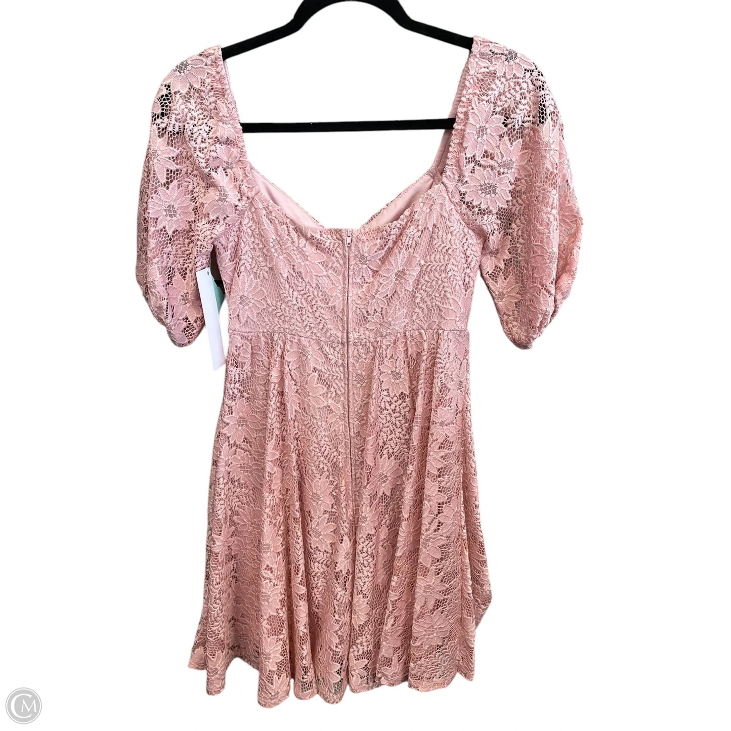 Dress Casual Short By Clothes Mentor In Pink, Size: L