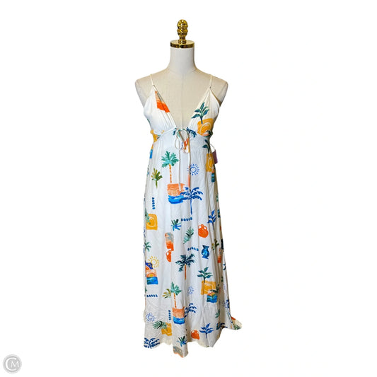 Dress Casual Maxi By Clothes Mentor In Multi-colored, Size: L