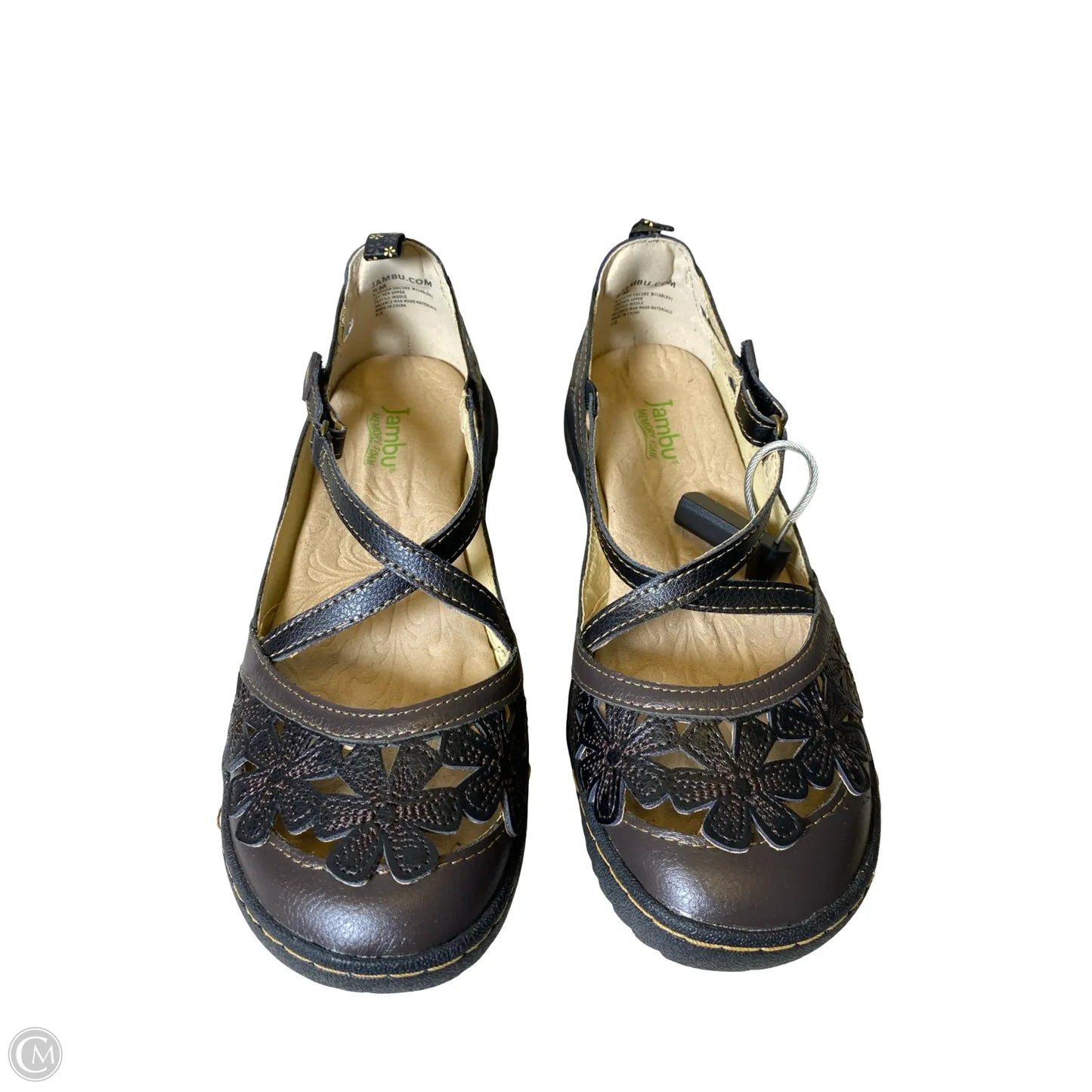 Shoes Flats By Jambu In Brown, Size: 8