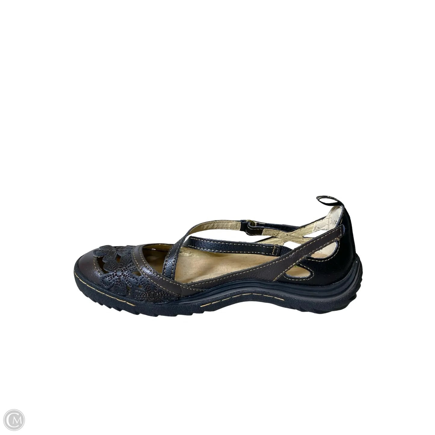 Shoes Flats By Jambu In Brown, Size: 8