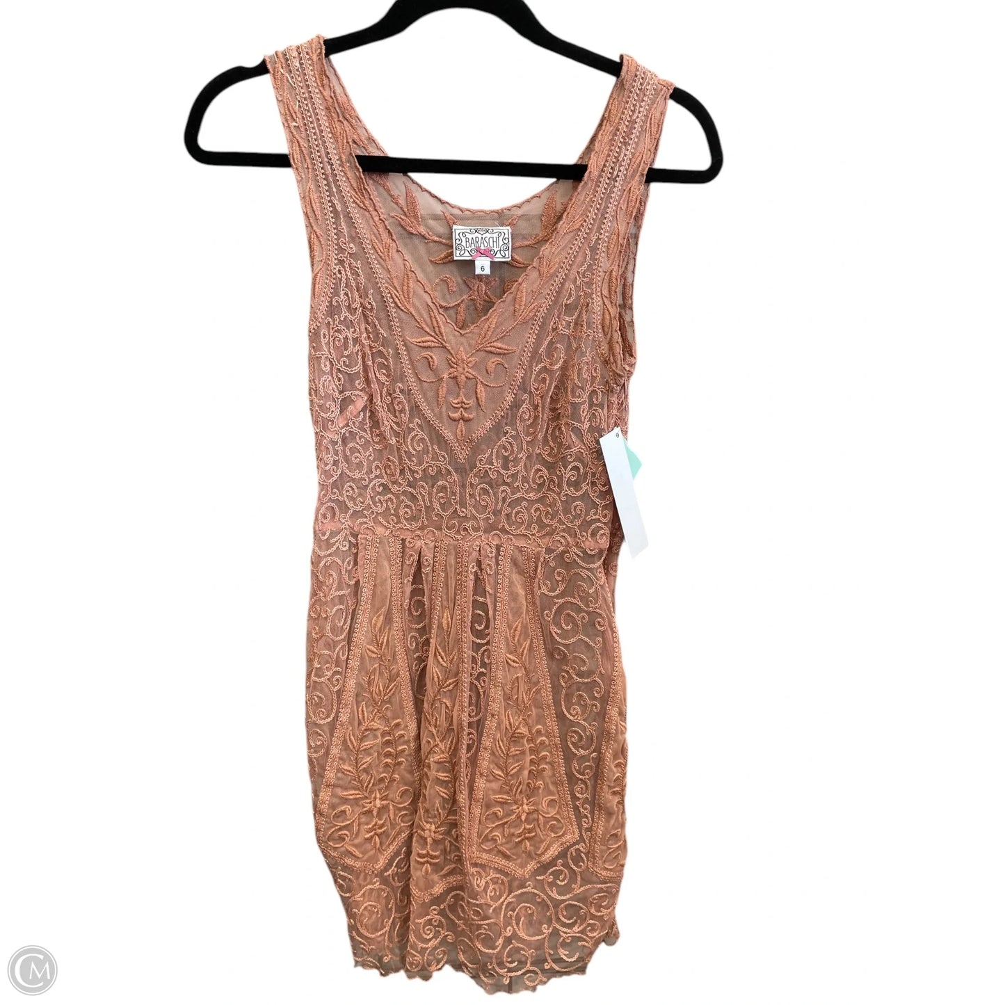 Dress Casual Short By Clothes Mentor In Peach, Size: S