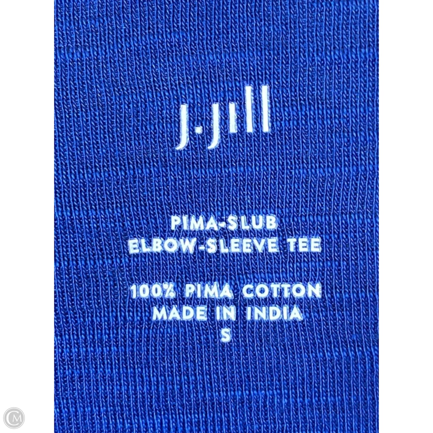 Top 3/4 Sleeve By J. Jill In Navy, Size: S