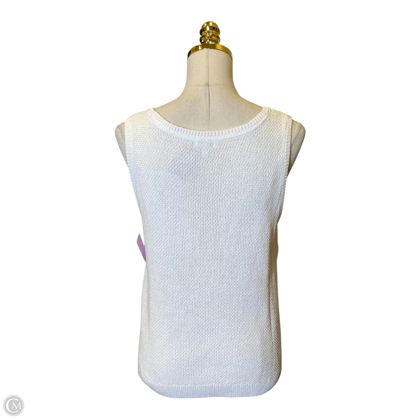 Top Sleeveless By J. Jill In White, Size: S
