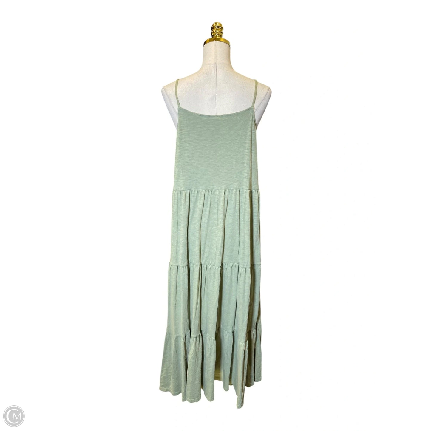 Dress Casual Maxi By Gap In Green, Size: M