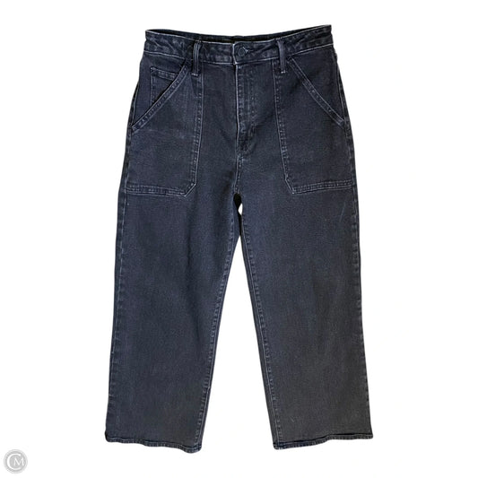Jeans Wide Leg By Just Black In Black, Size: 6