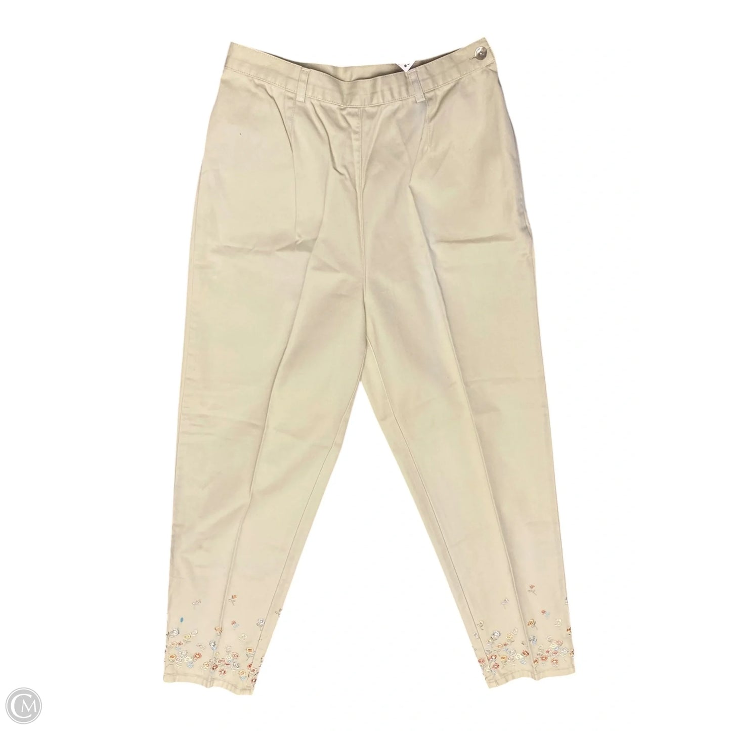 Top 2pc Sleeveless By David Brooks In Tan, Size: S