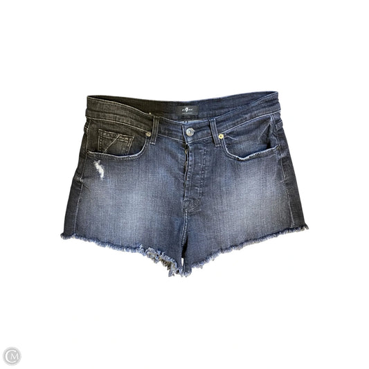 Shorts By 7 For All Mankind In Black, Size: 6