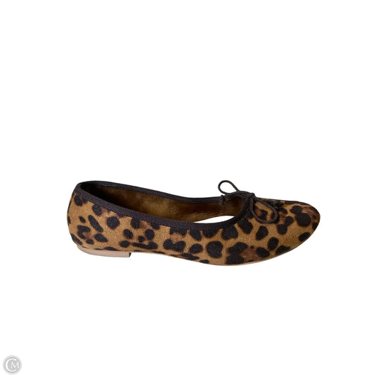 Shoes Flats By Loft In Animal Print, Size: 7.5