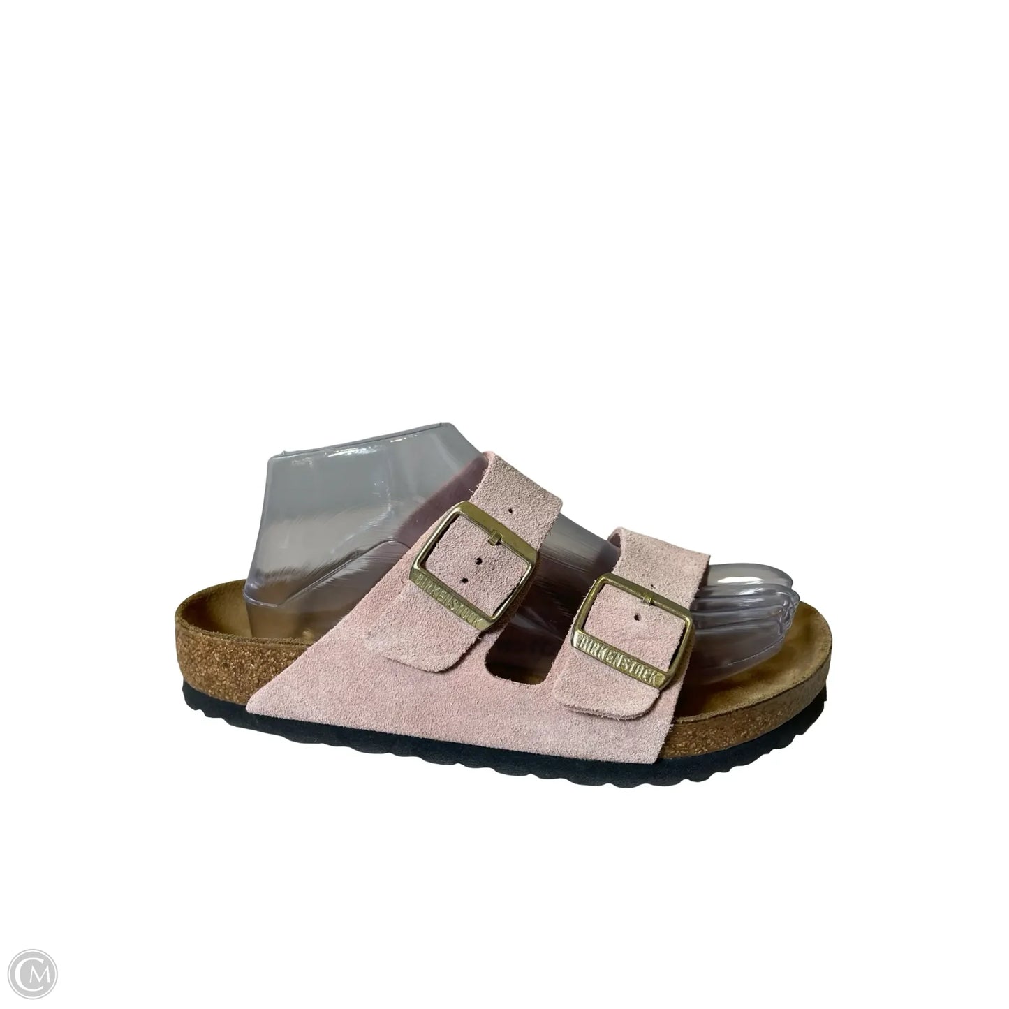 Sandals Flats By Birkenstock In Pink, Size: 7